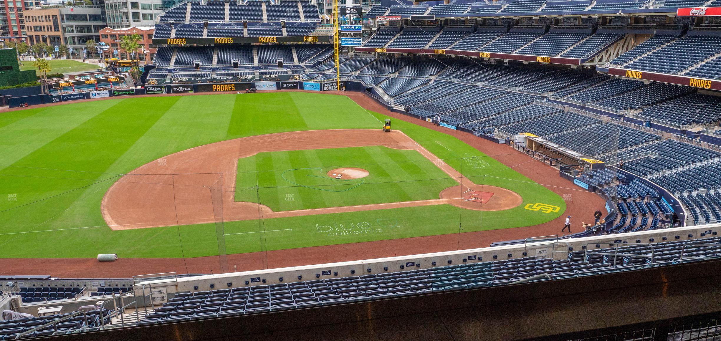 Seating view for Petco Park Section Terrace Suite 10