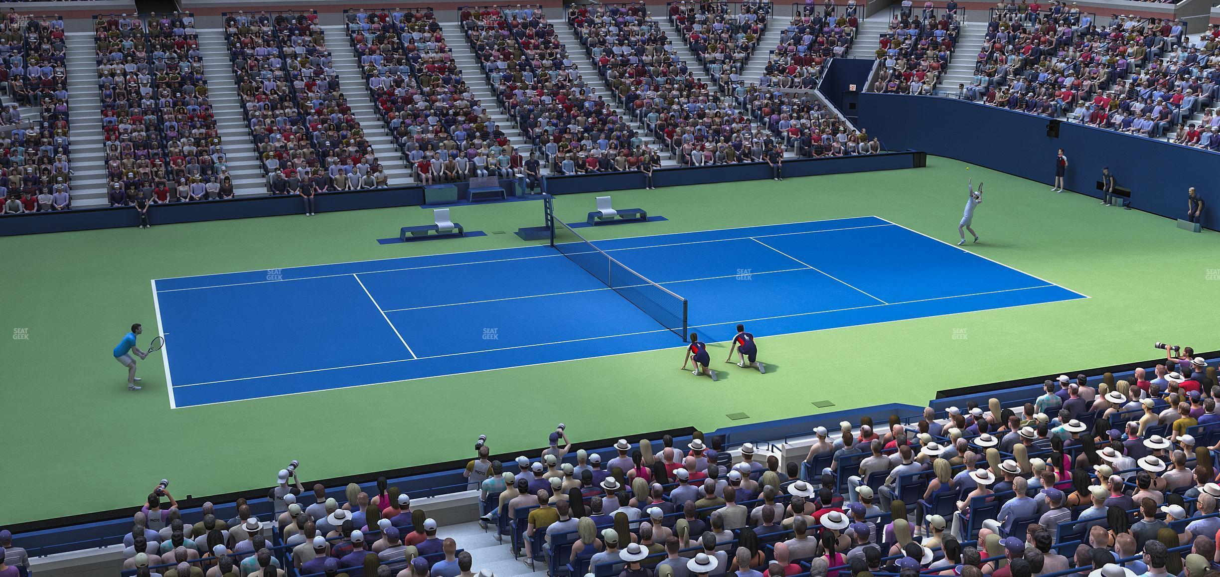 Seating view for Arthur Ashe Stadium Section Suite 210