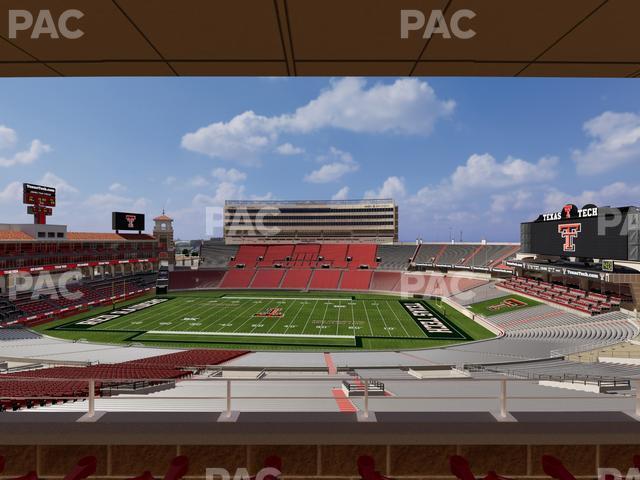 Seating view for Jones AT&T Stadium Section Club P