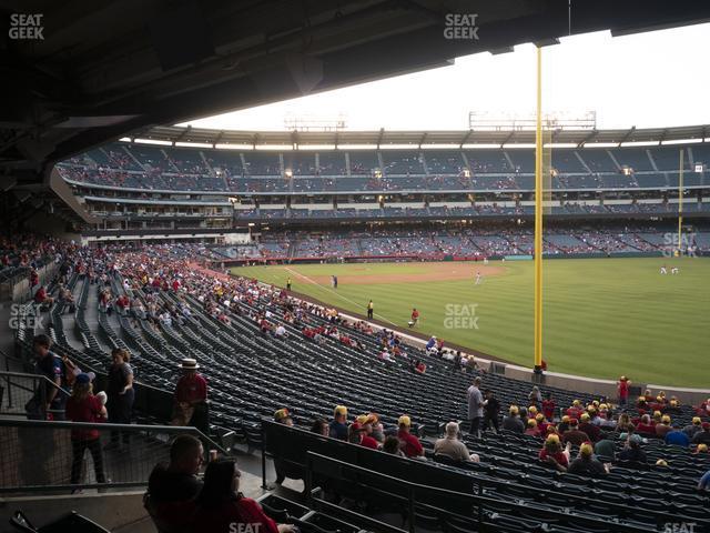 Seating view for Angel Stadium of Anaheim Section 231