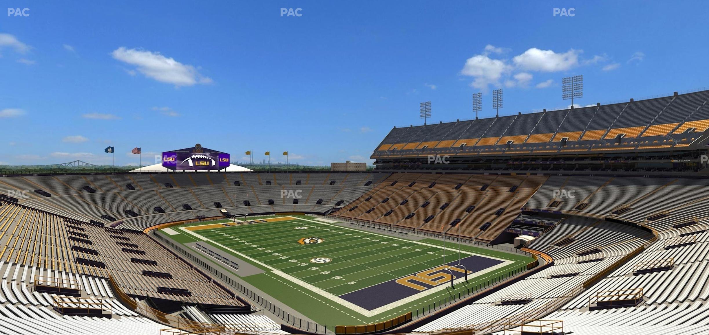 Seating view for Tiger Stadium Section Suite 169