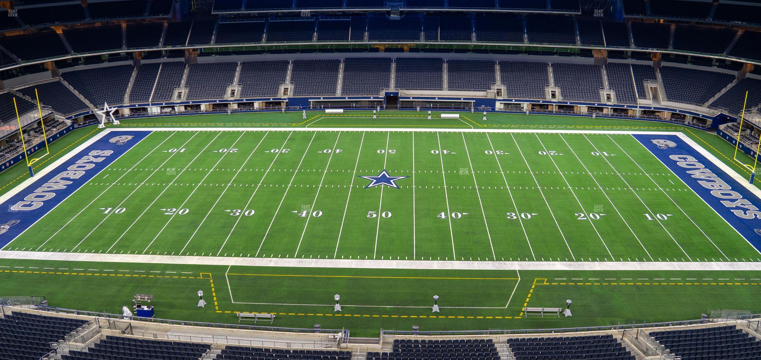 Seating view for AT&T Stadium Section Star Suite 668