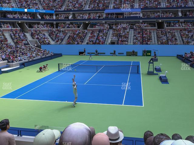 Seating view for Arthur Ashe Stadium Section 37