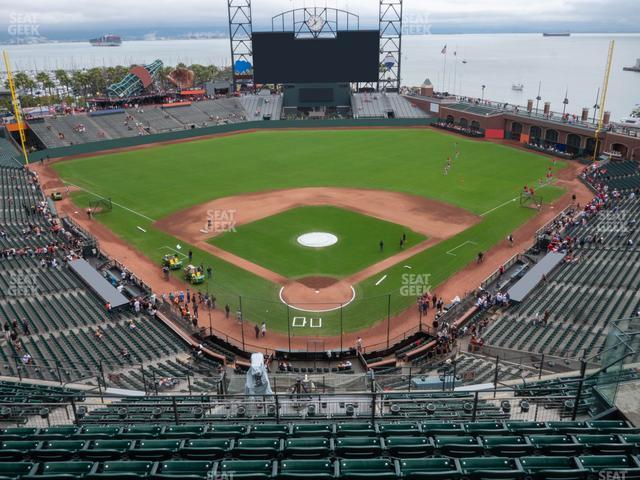 Seating view for Oracle Park Section View Reserved 315