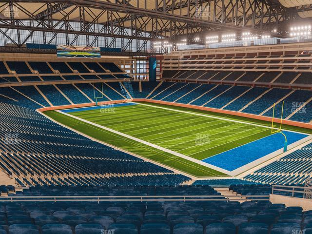 Seating view for Ford Field Section 338