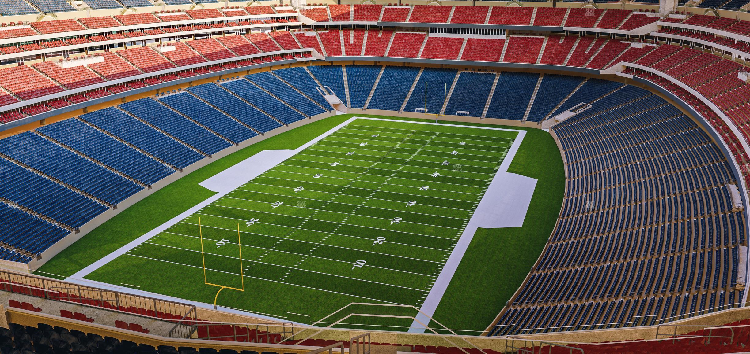 Seating view for NRG Stadium Section 744