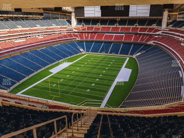 Seating view for NRG Stadium Section 744