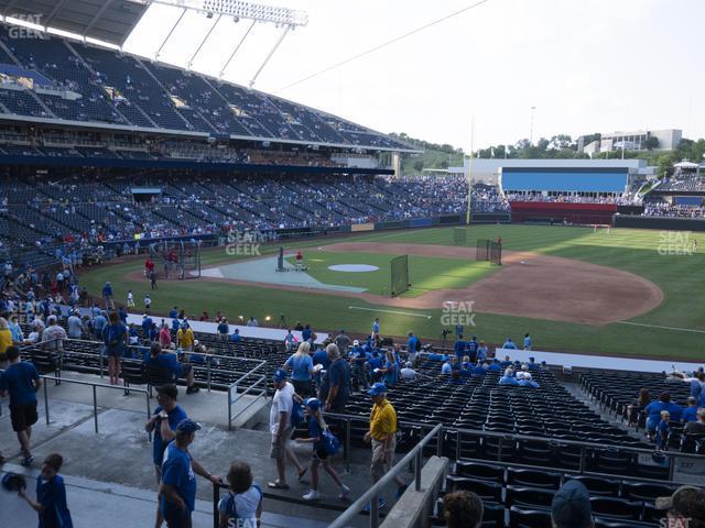 Seating view for Kauffman Stadium Section 237