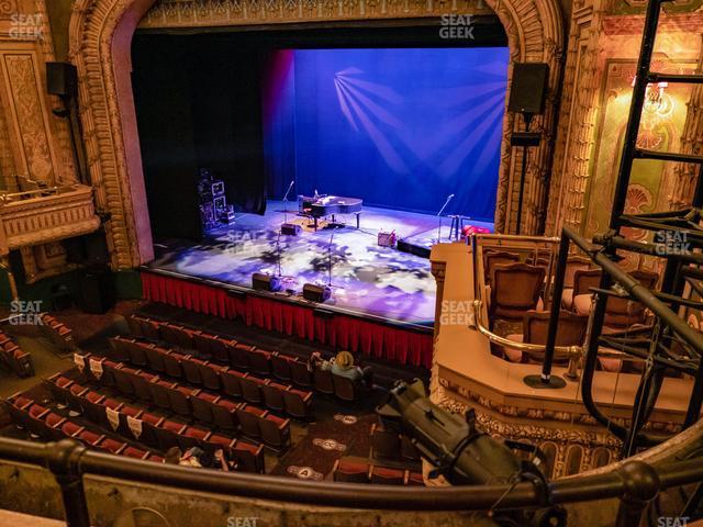 Seating view for Paramount Theatre Austin Section Mezzanine Right