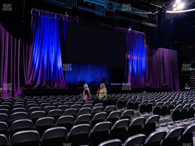 Seating view for Blue Arena at The Ranch Events Complex Section Floor Ccc