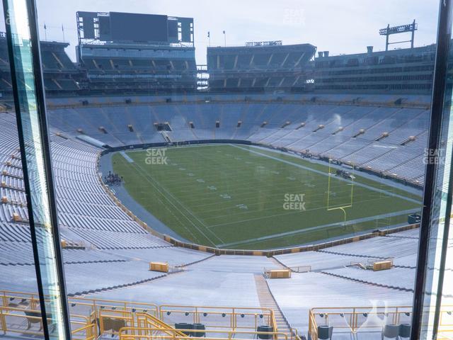 Seating view for Lambeau Field Section 488