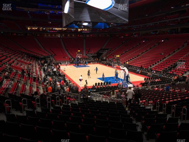 Seating view for Little Caesars Arena Section 117