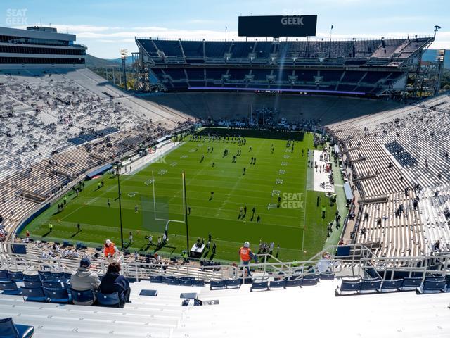 Seating view for Beaver Stadium Section North E Upper