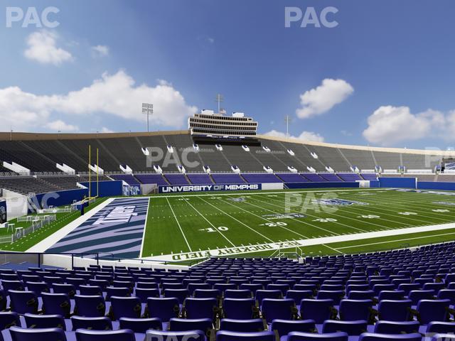 Seating view for Simmons Bank Liberty Stadium Section Box 123