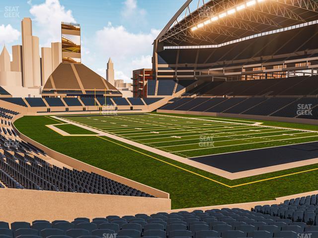 Seating view for Lumen Field Section 127