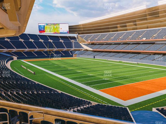 Seating view for Soldier Field Section 228