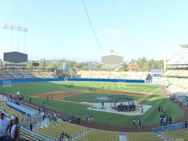 Seating view for Dodger Stadium Section 111 Lg