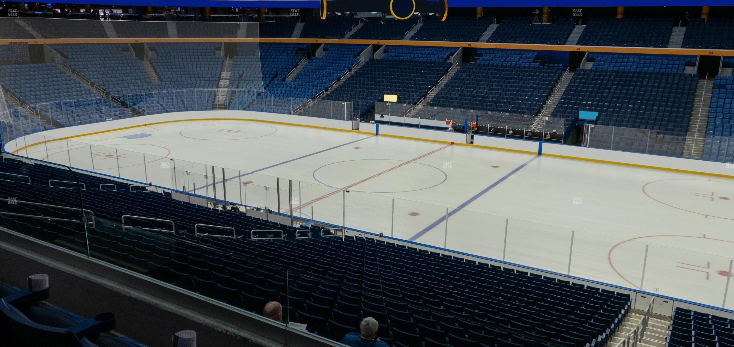 Seating view for KeyBank Center Section 216