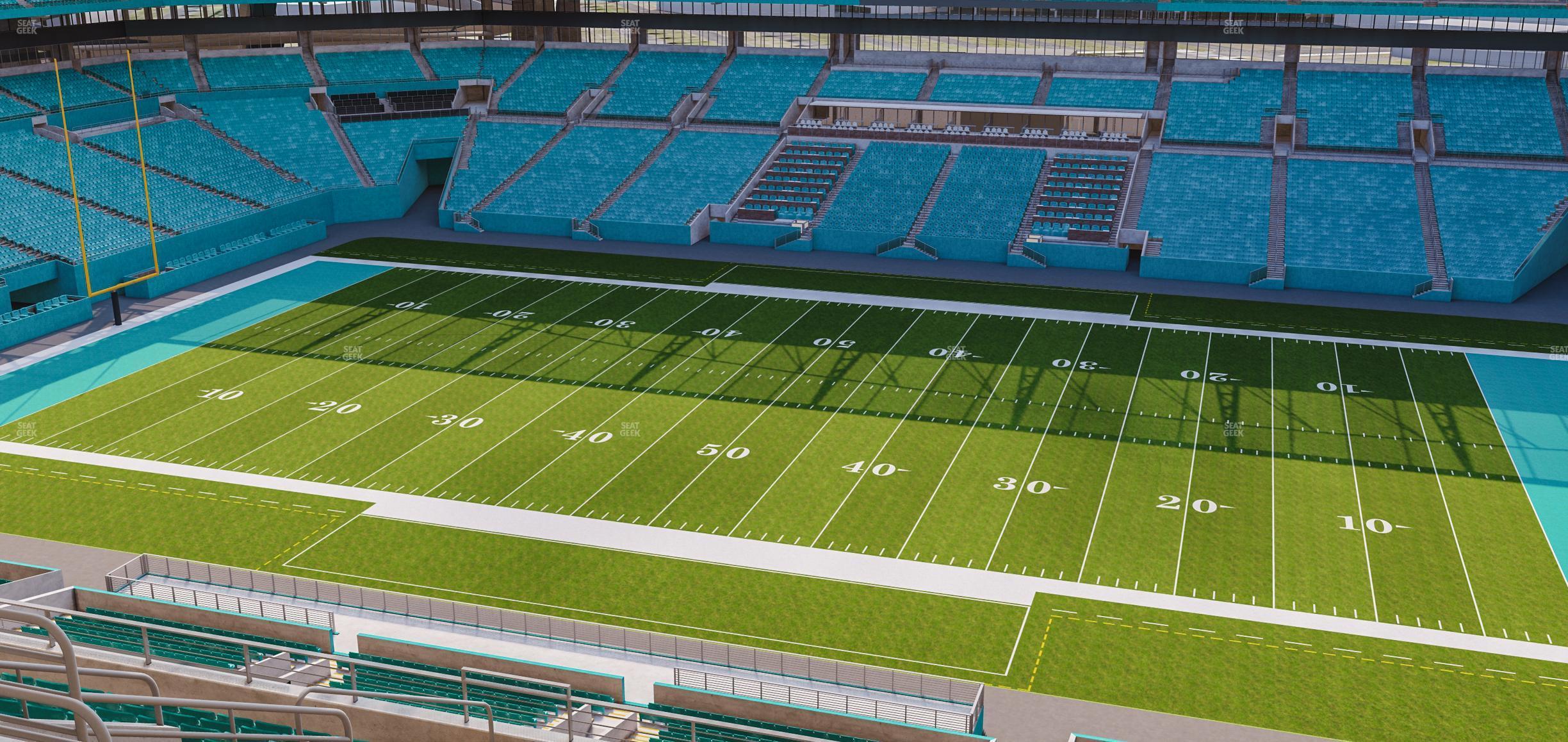 Seating view for Hard Rock Stadium Section 316