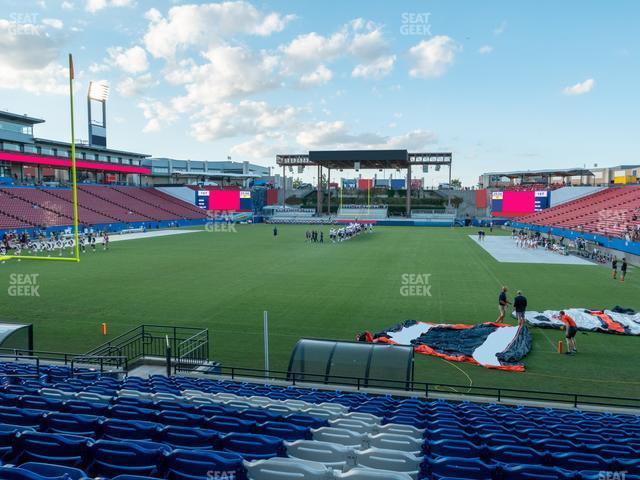 Seating view for Toyota Stadium Section 118