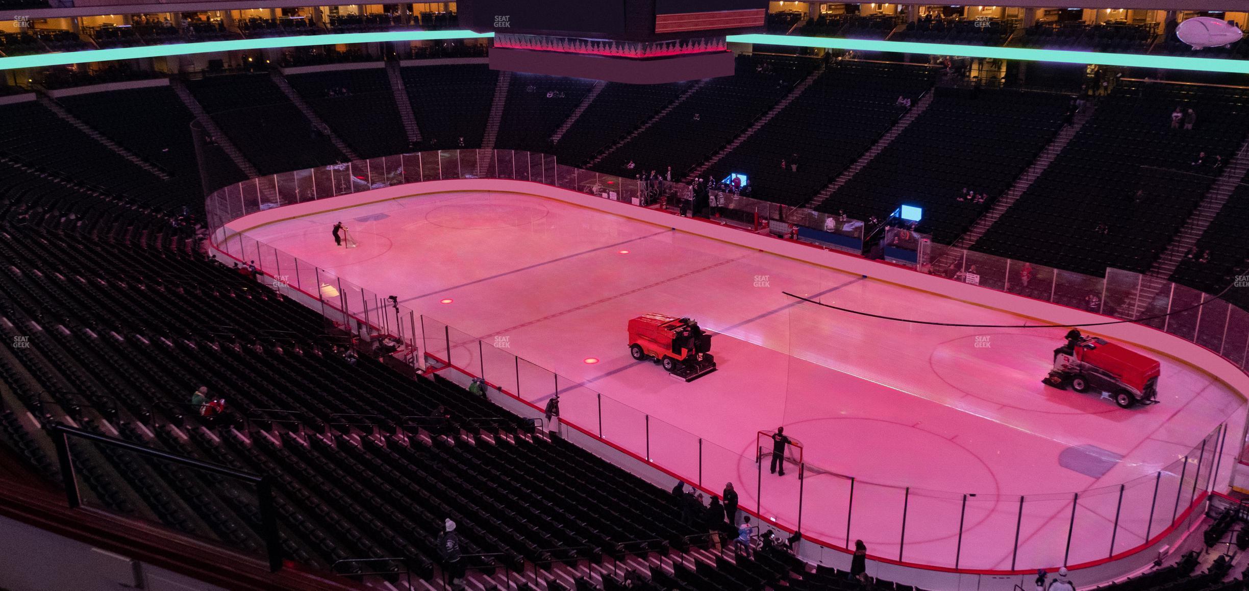 Seating view for Xcel Energy Center Section Club 1