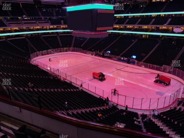 Seating view for Xcel Energy Center Section Club 1