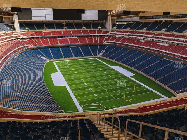 Seating view for NRG Stadium Section 751