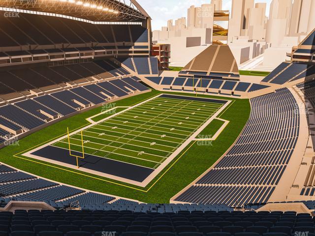 Seating view for Lumen Field Section 318