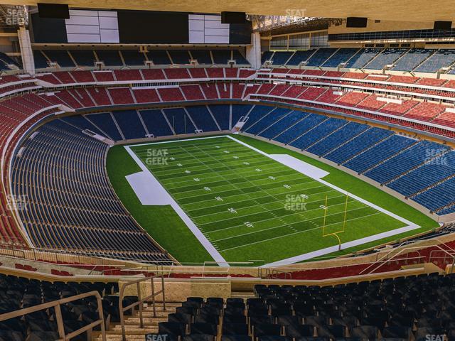 Seating view for NRG Stadium Section 726