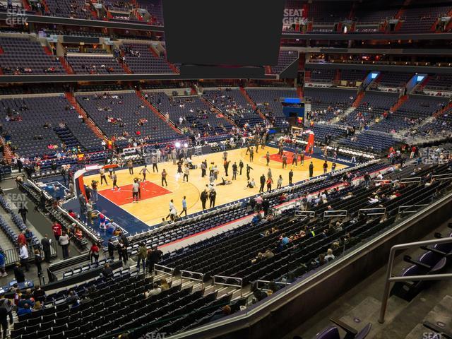 Seating view for Capital One Arena Section 212