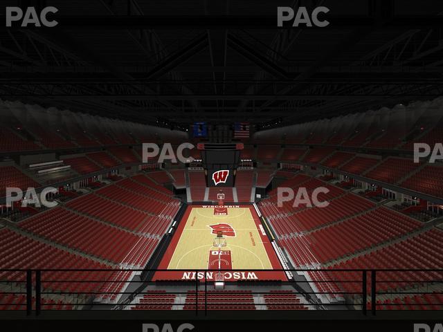 Seating view for Kohl Center Section 301