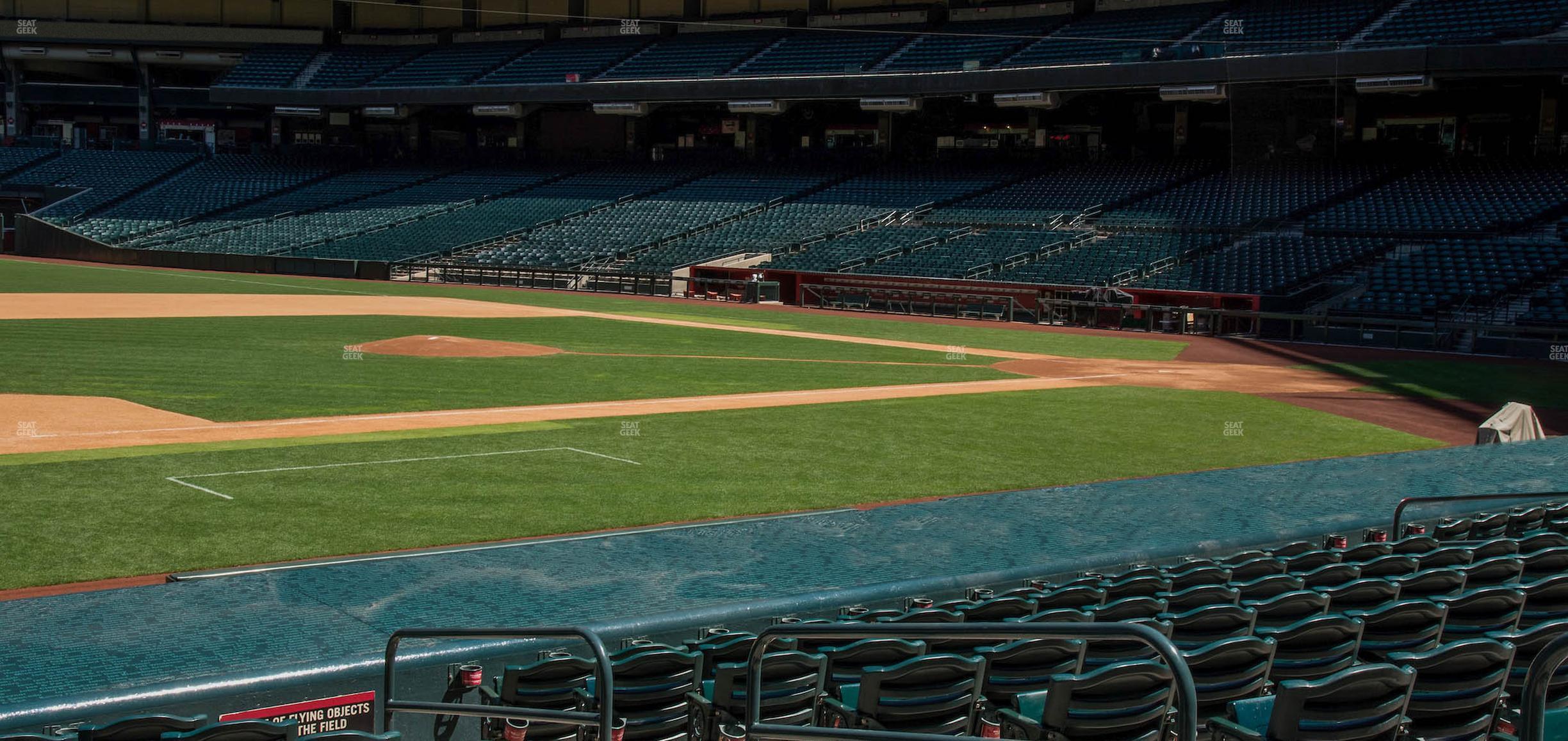 Seating view for Chase Field Section Q