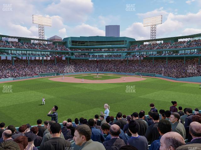 Seating view for Fenway Park Section Bleacher 35