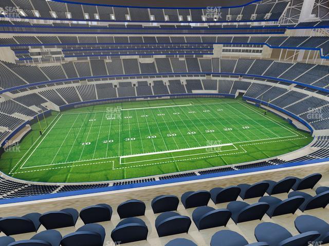 Seating view for SoFi Stadium Section 347