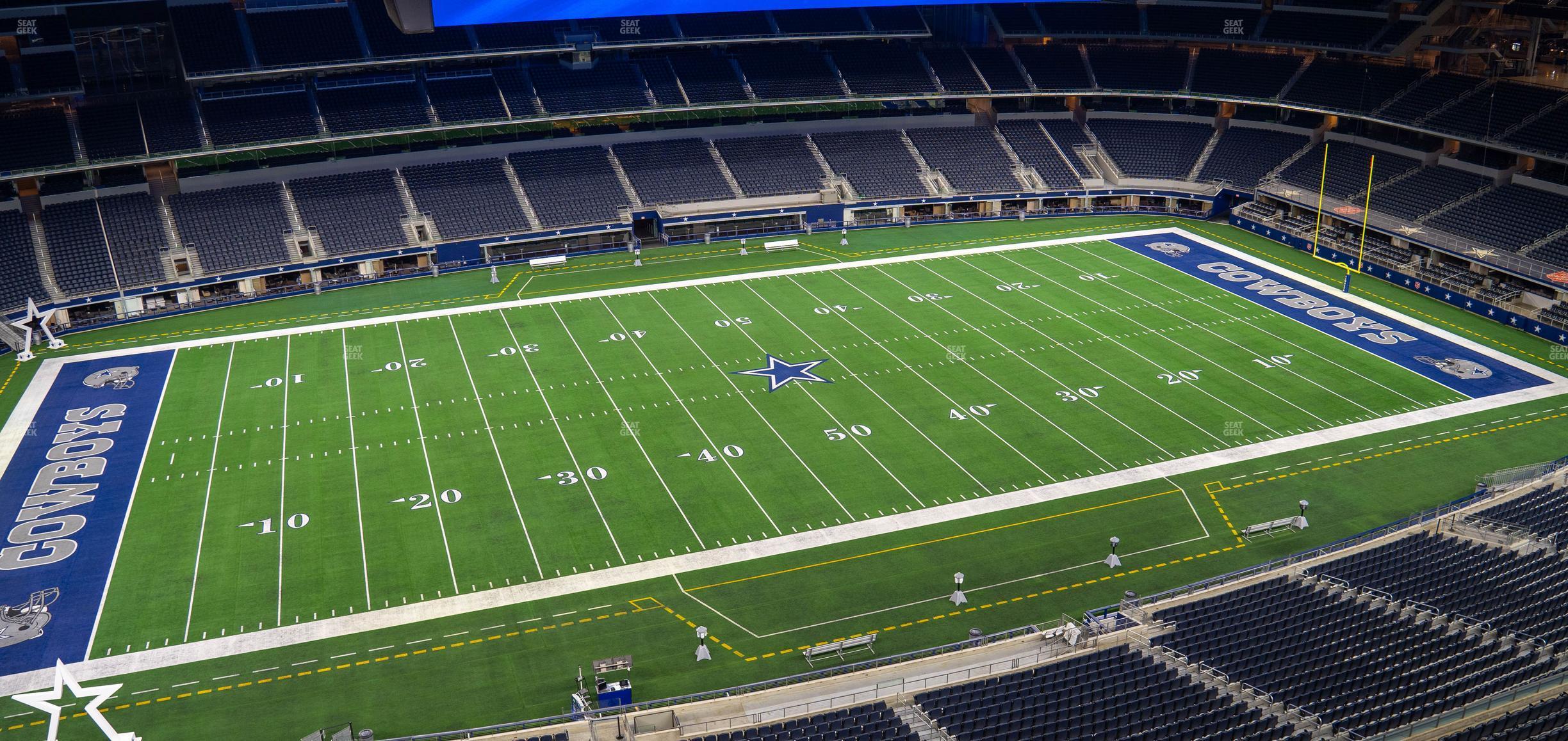 Seating view for AT&T Stadium Section Star Suite 605