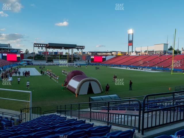 Seating view for Toyota Stadium Section 114