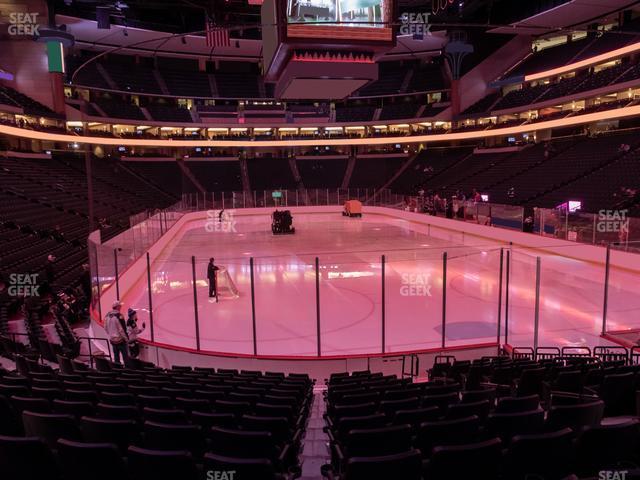 Seating view for Xcel Energy Center Section 124