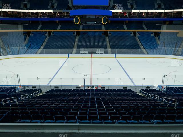 Seating view for KeyBank Center Section 207