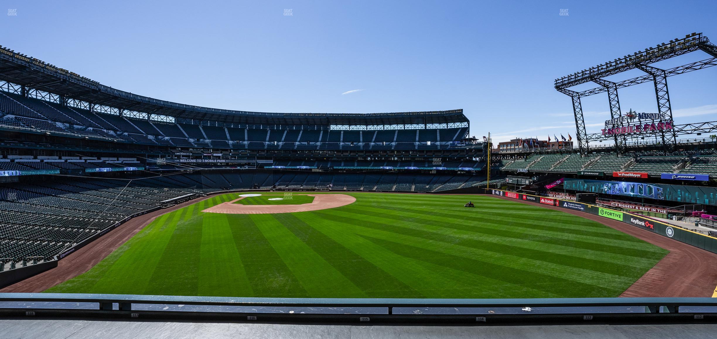 Seating view for T-Mobile Park Section Hit It Here Cafe Outside 15