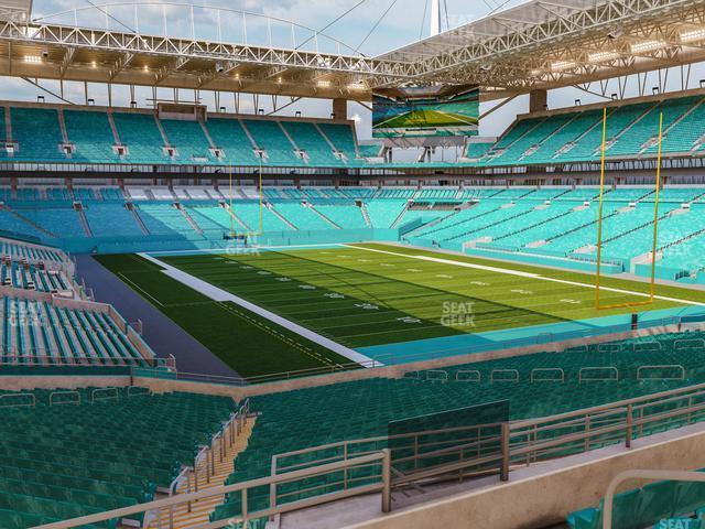 Seating view for Hard Rock Stadium Section 236