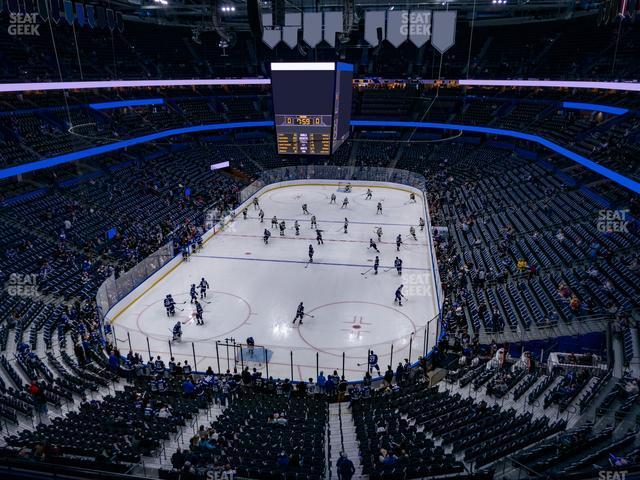 Seating view for Amalie Arena Section 323