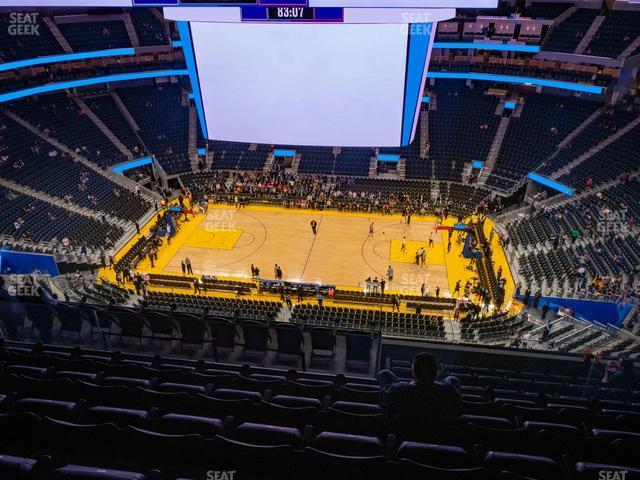 Seating view for Chase Center Section 205