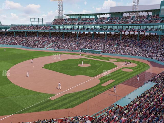 Seating view for Fenway Park Section Dell Technologies Suite L 17