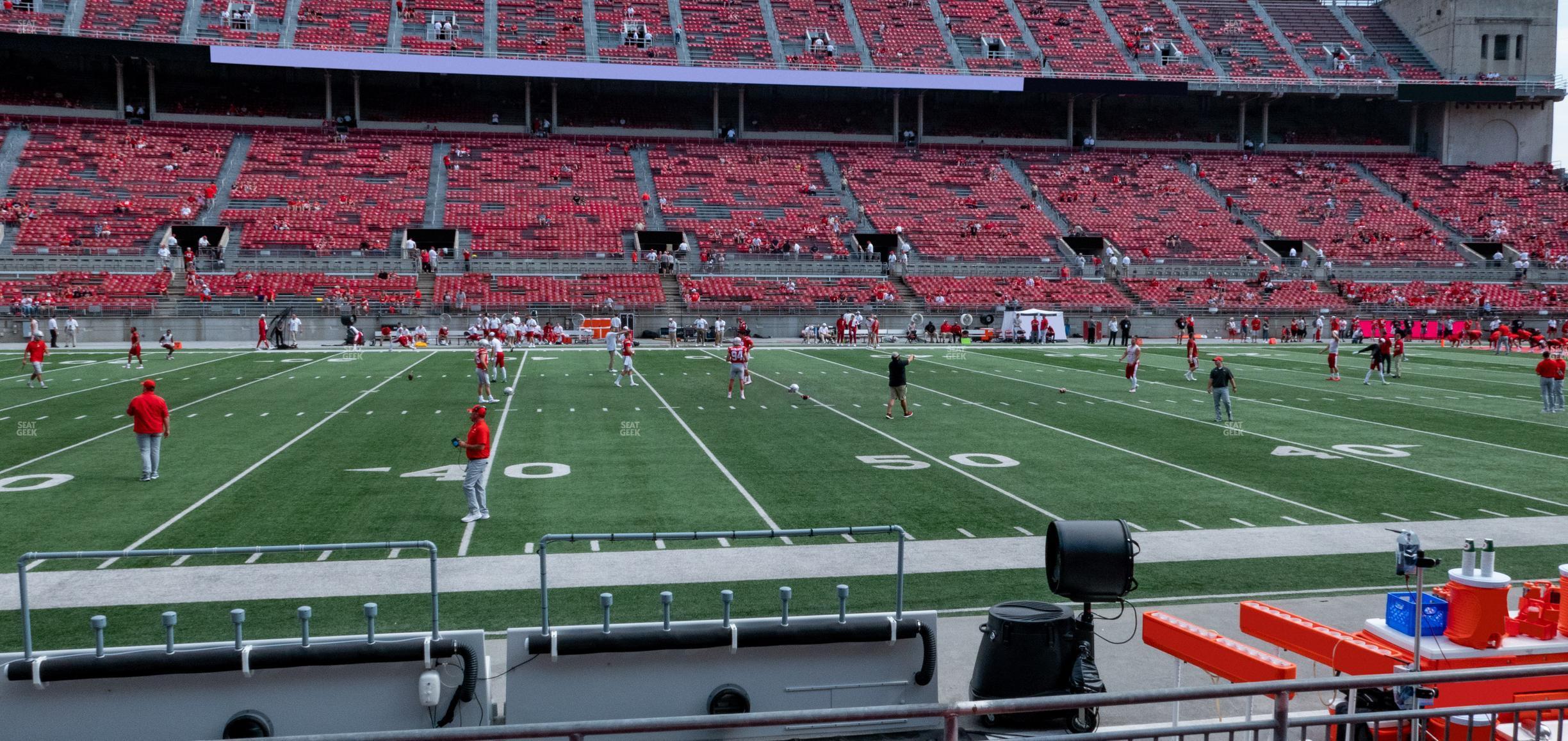 Seating view for Ohio Stadium Section 19 Aa