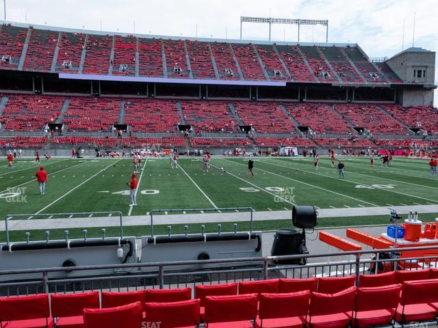 Seating view for Ohio Stadium Section 19 Aa