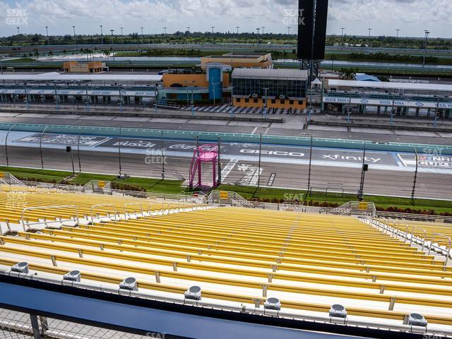 Seating view for Homestead-Miami Speedway Section Speedway Club 327