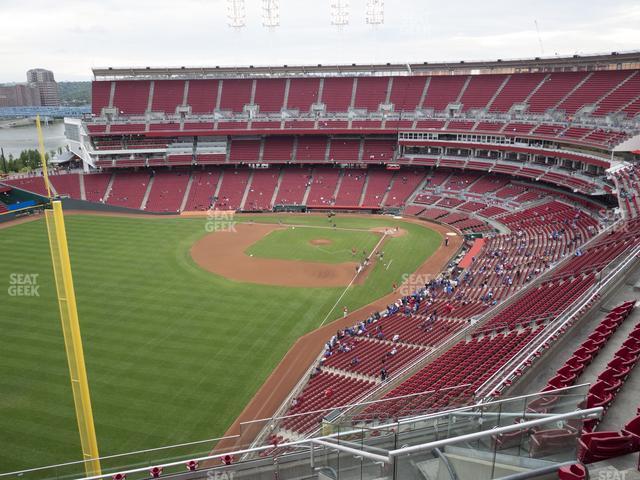 Seating view for Great American Ball Park Section 509