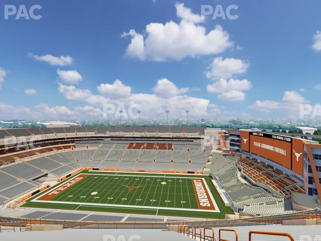 Seating view for Darrell K Royal - Texas Memorial Stadium Section 103