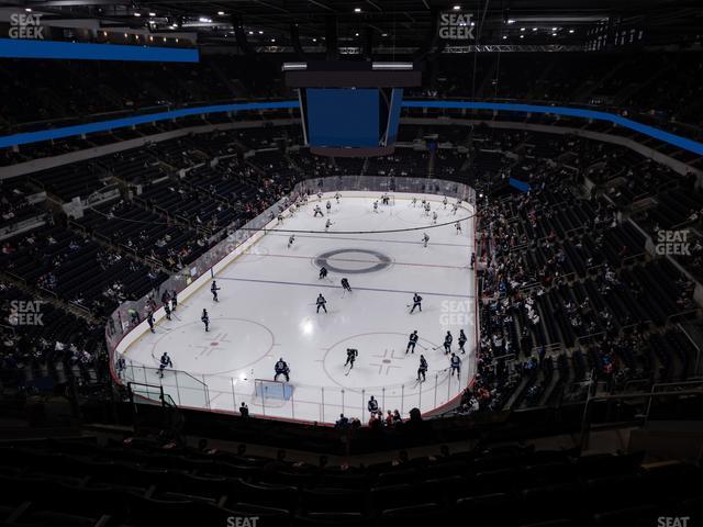 Seating view for Canada Life Centre Section 327