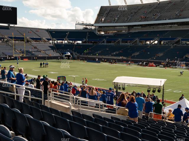 Seating view for Camping World Stadium Section 103